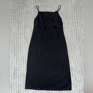 NWT Old Navy Cowl-Neck Satin Midi Slip Dress for Women • Medium